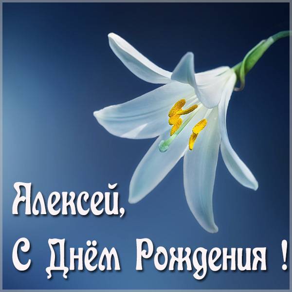 Открытки для Алексея с Днем Рождения